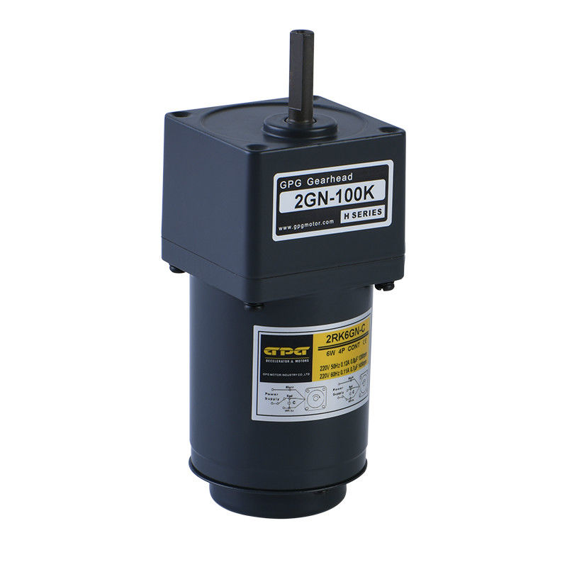 প্রিন্টিং মেশিনের জন্য 2RK6GN-C 2GN300K 5rpm কাস্টম গিয়ার মোটর কনস্ট্যান্ট স্পিড গিয়ারবক্স