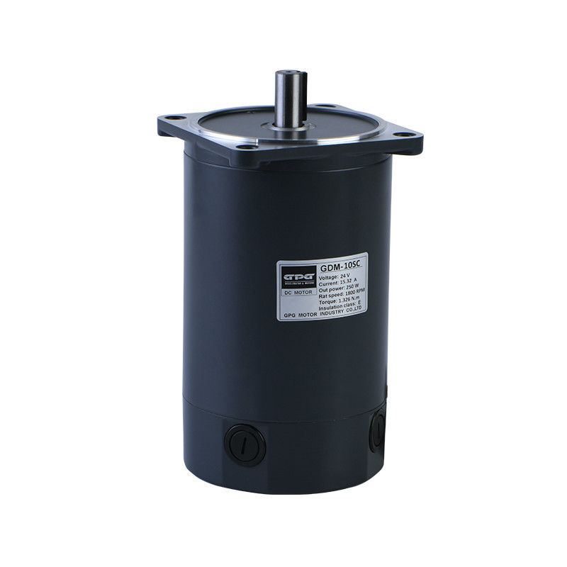 হেয়ার ড্রায়ারের জন্য বৈদ্যুতিক 90mm 12v 120w Dc মোটর স্কয়ার ফ্ল্যাঞ্জ টাইপ