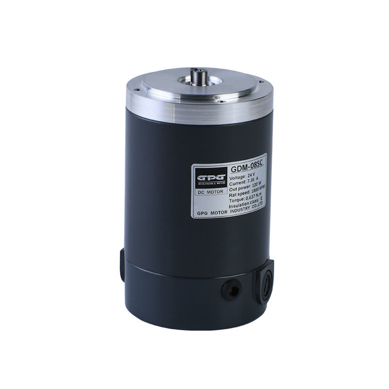 হেয়ার ড্রায়ারের জন্য বৈদ্যুতিক 90mm 12v 120w Dc মোটর স্কয়ার ফ্ল্যাঞ্জ টাইপ