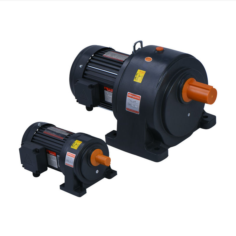100w 0.125hp বৈদ্যুতিক মোটর গিয়ারবক্স 3 ফেজ মোটর রিডাকশন গিয়ারবক্স সহ 18 মিমি শ্যাফ্ট