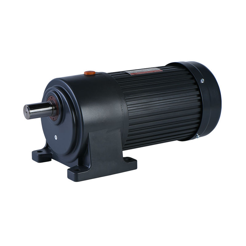 100w 0.125hp বৈদ্যুতিক মোটর গিয়ারবক্স 3 ফেজ মোটর রিডাকশন গিয়ারবক্স সহ 18 মিমি শ্যাফ্ট