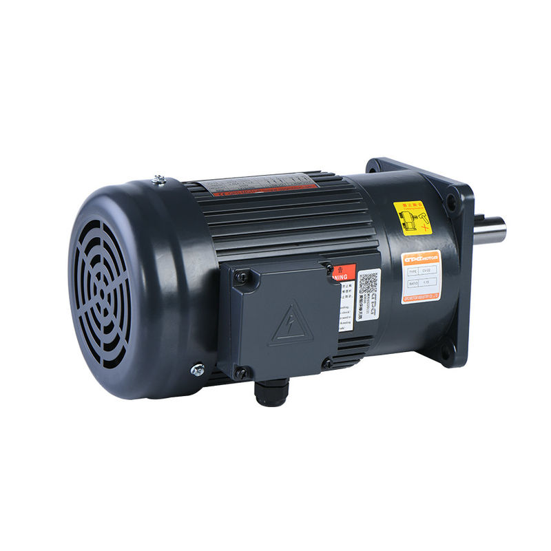 CV 100W 0.125HP বৈদ্যুতিক মোটর গিয়ারবক্স Ac গিয়ার মোটর 22MM SHAFT