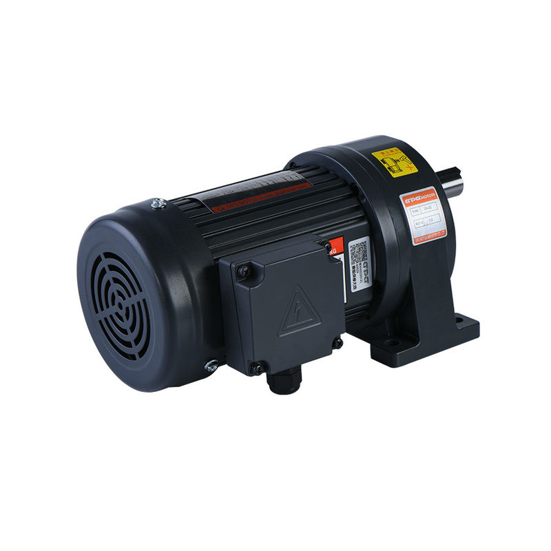 100w 0.125hp গিয়ার বক্স বৈদ্যুতিক মোটরের জন্য উল্লম্ব ধরনের ফ্ল্যাঞ্জ সিভি টাইপ সহ