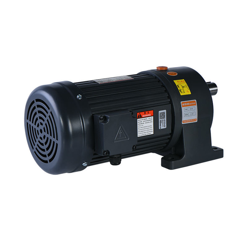 100w 0.125hp গিয়ার বক্স বৈদ্যুতিক মোটরের জন্য উল্লম্ব ধরনের ফ্ল্যাঞ্জ সিভি টাইপ সহ