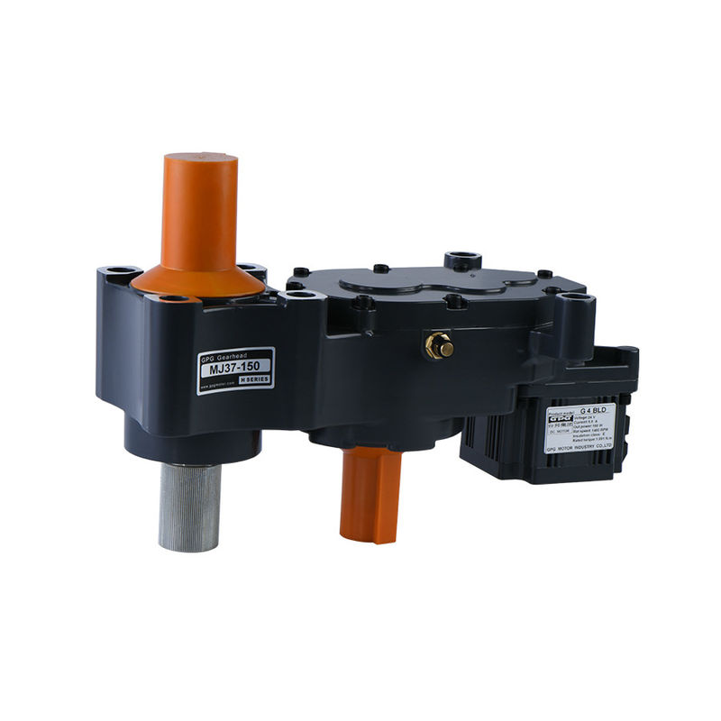 MJ37 টার্নস্টাইল BLDC মোটর G5BLD 24V 160W 1:75 গিয়ারবক্স ব্যারিয়ার মোটর